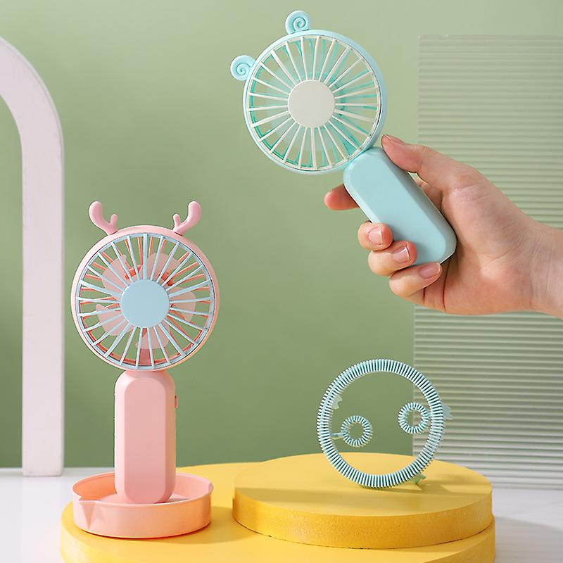 Mini Handheld USB Fan for Kids – Portable Rechargeable Cooling Fan for Summer, Outdoor Travel, and Gifts