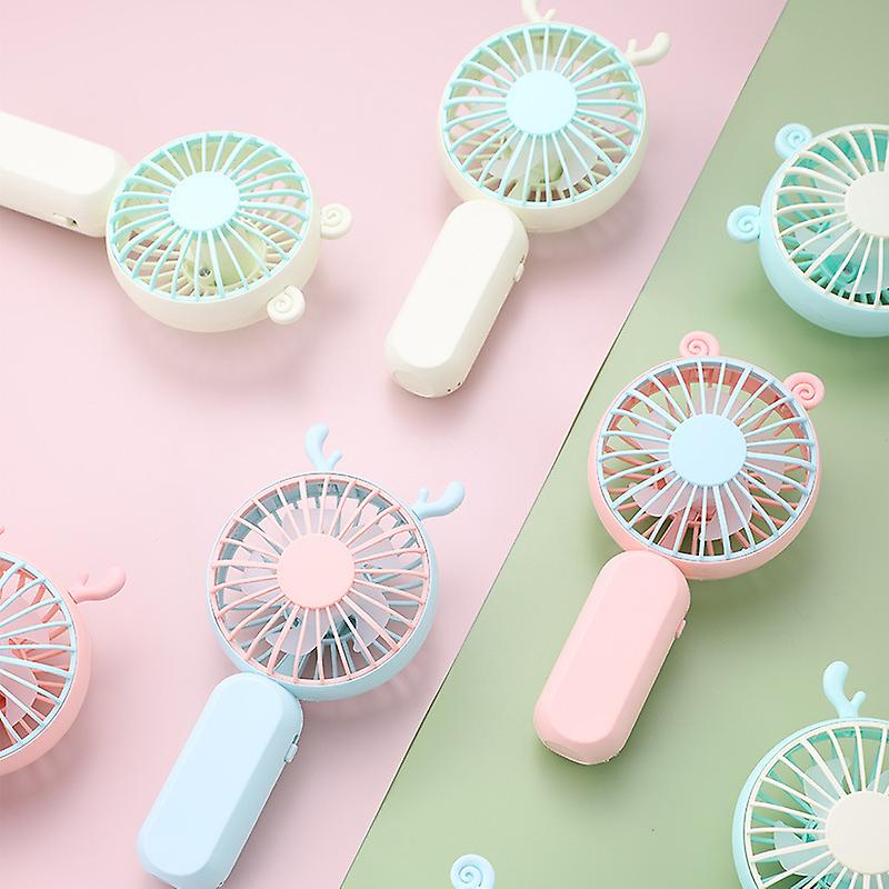 Mini Handheld USB Fan for Kids – Portable Rechargeable Cooling Fan for Summer, Outdoor Travel, and Gifts