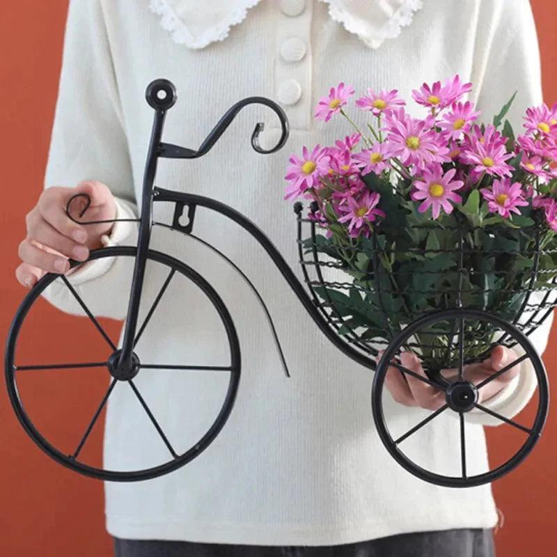 Bicycle Design Wall Basket For Home Decoration - Glim N Style