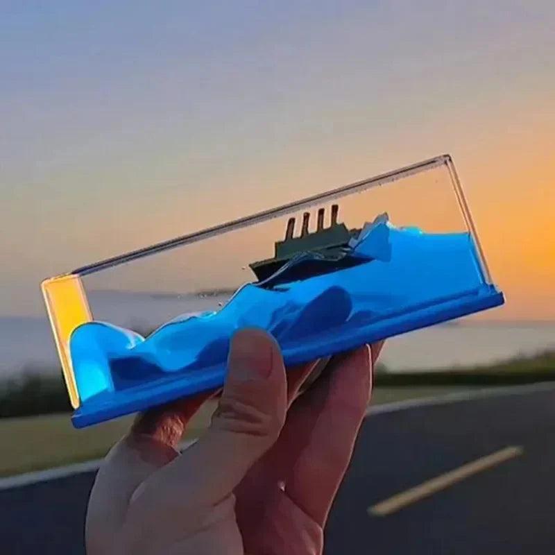 Titanic Iceberg Cruise Ship Model Decoration - Glim N Style