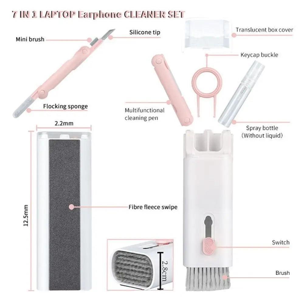 7 in 1 keyboard cleaning brush kit - Glim N Style