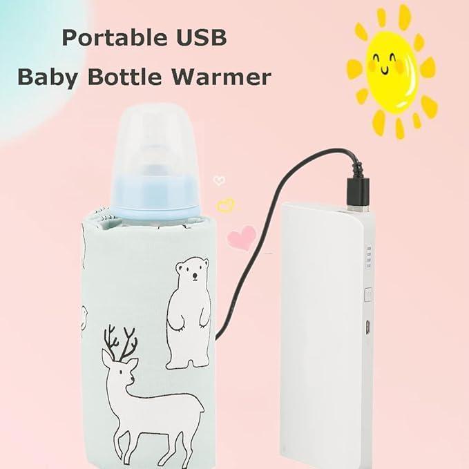 Portable USB Baby Bottle Warmer - Glim N Style