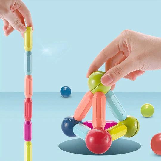 Magnetic Bar Building Blocks - Glim N Style