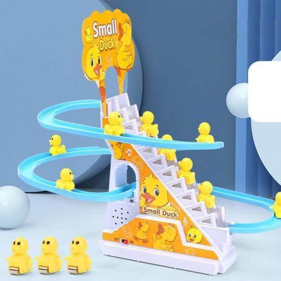 Small Ducks Roller Coaster Climbing Stairs Slide Toy - Glim N Style