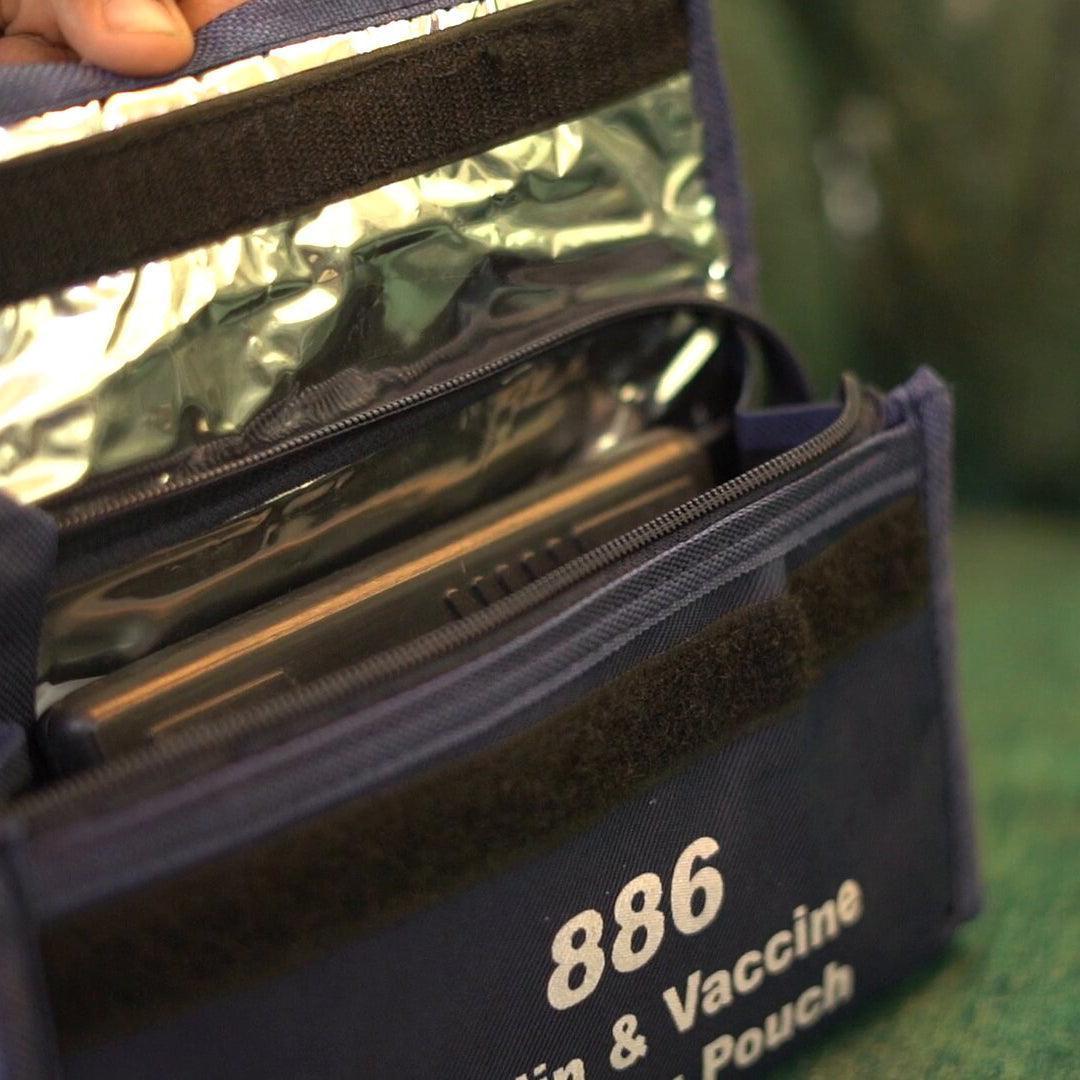Insulin Travel Bag With Ice Gell Plate - Glim N Style