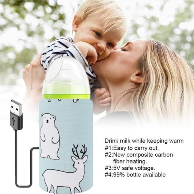 Portable USB Baby Bottle Warmer - Glim N Style