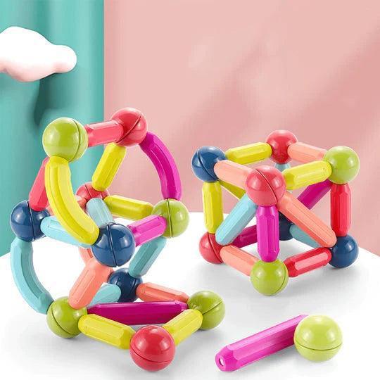 Magnetic Bar Building Blocks - Glim N Style