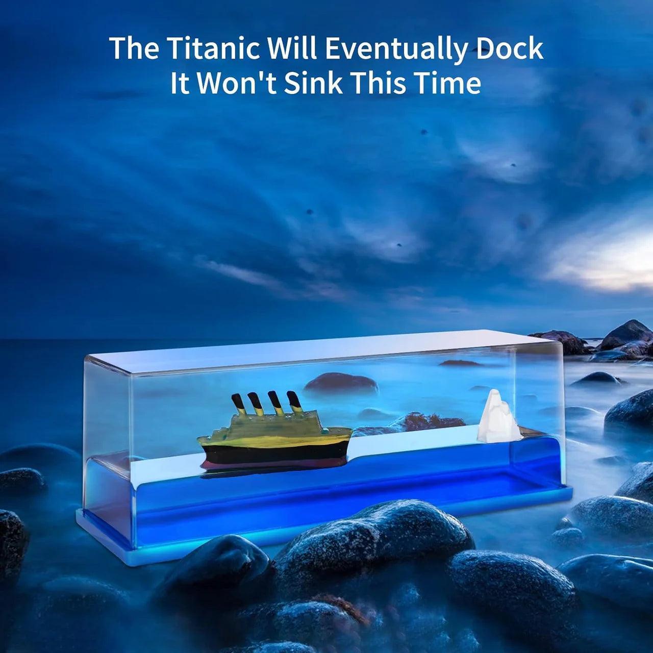 Titanic Iceberg Cruise Ship Model Decoration - Glim N Style