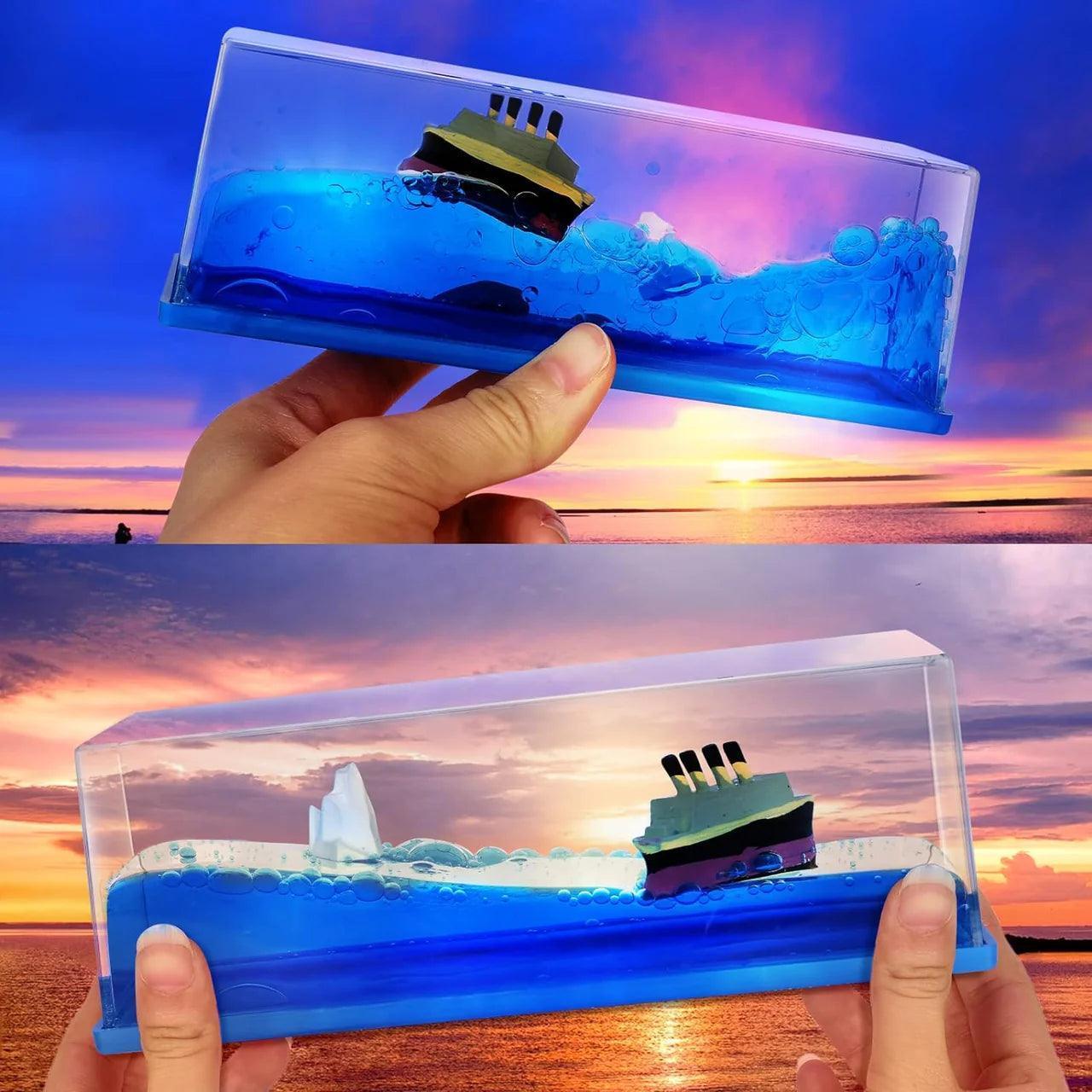 Titanic Iceberg Cruise Ship Model Decoration - Glim N Style