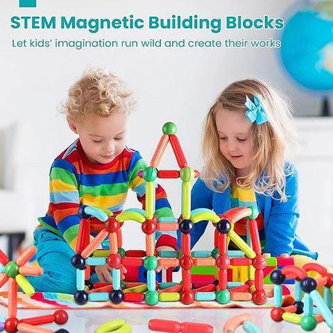 Magnetic Bar Building Blocks - Glim N Style