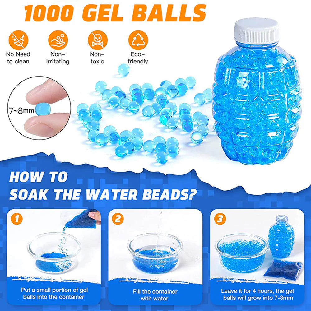 Elite Shooting Water Bomb Electric Gun for kids