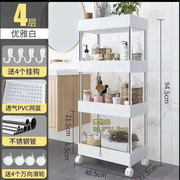 4 layers Smart Trolley - Glim N Style