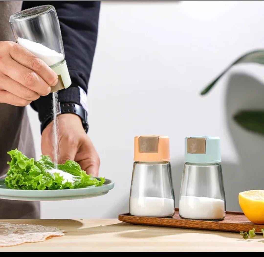 Pneumatic Oil Spray Bottle & Spice Jar - Glim N Style