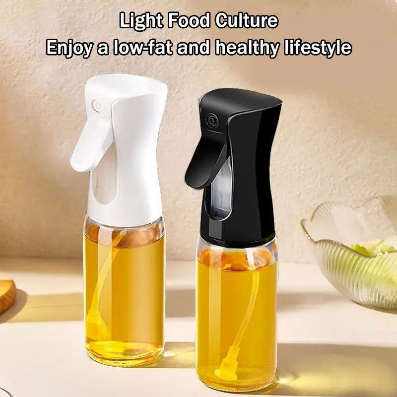 Pneumatic Oil Spray Bottle & Spice Jar - Glim N Style