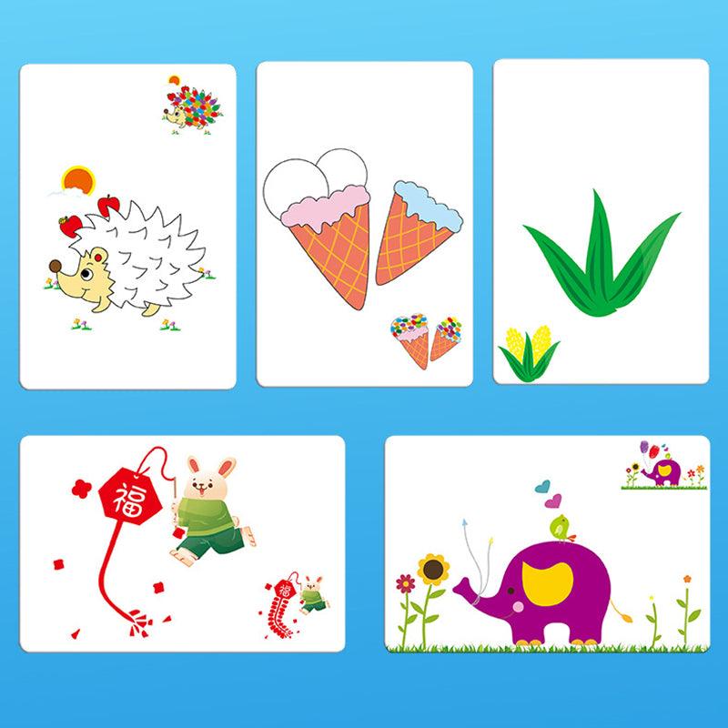 Children Finger Painting - Glim N Style