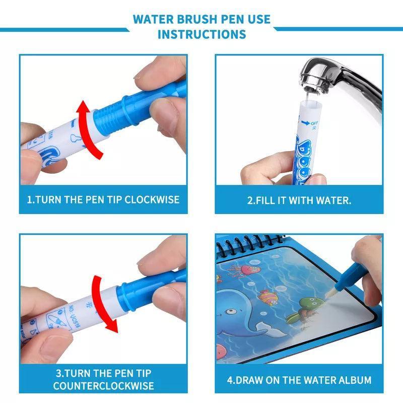 Water Magic Book for kids - Glim N Style