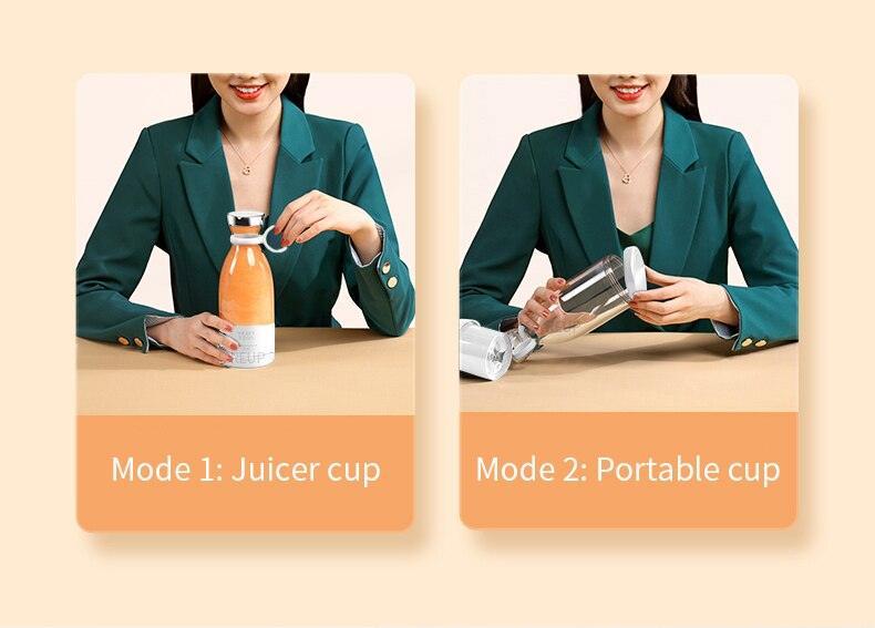 Portable Electric Juicer Blender - Glim N Style