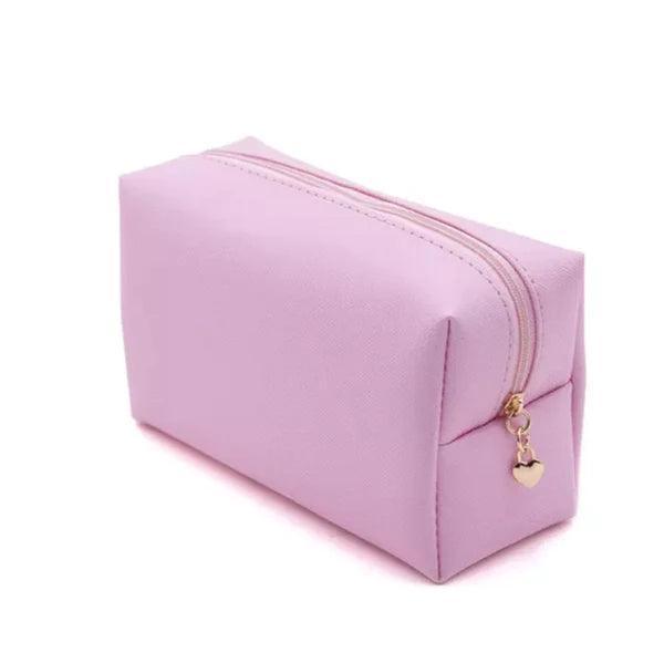 Large Capacity Leather Travel Cosmetic Bag - Glim N Style