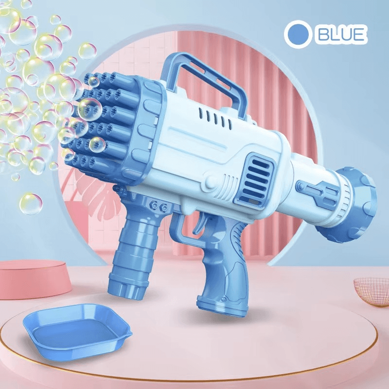 32-Hole Electric Bubble Gun for Kids
