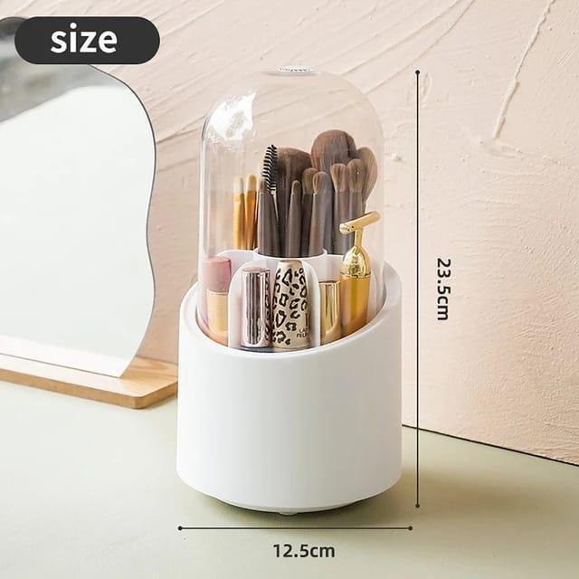 360° Rotating Makeup Brush Storage Unit Box - Glim N Style