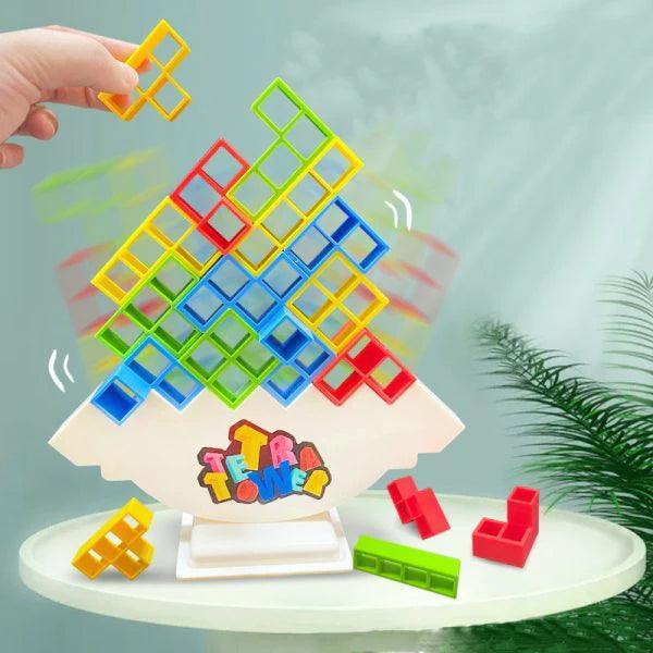 Russian Building Blocks Tetra Tower Game - Glim N Style