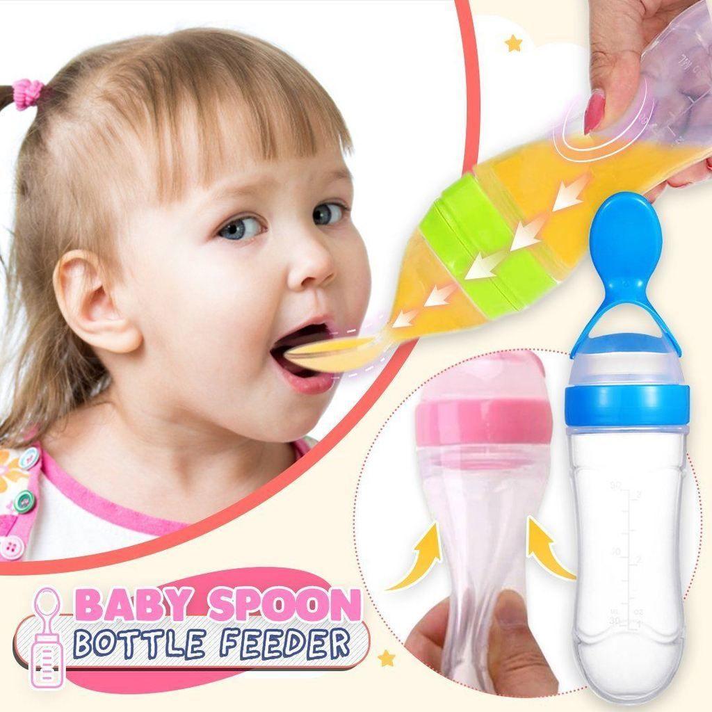 Weaning Bottle With Spoon - Glim N Style