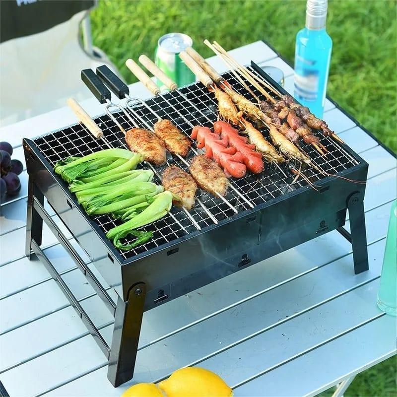 Portable Outdoor Charcoal Bbq Grill - Glim N Style
