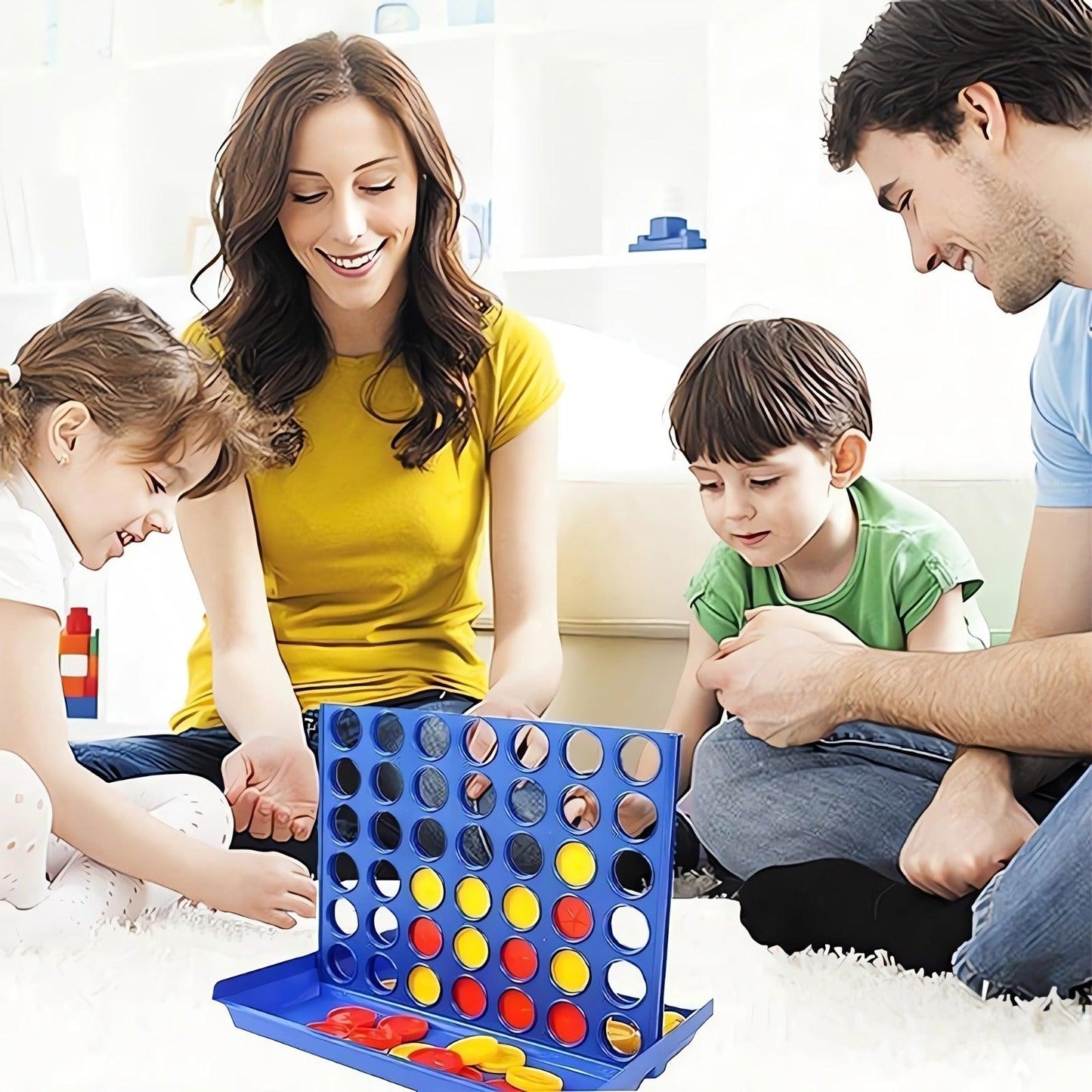 Line Up 4 The Classic Game Of Connect 4 - Glim N Style