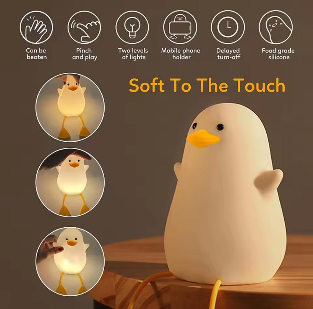 Silicone Cute Duck Lamp - Glim N Style