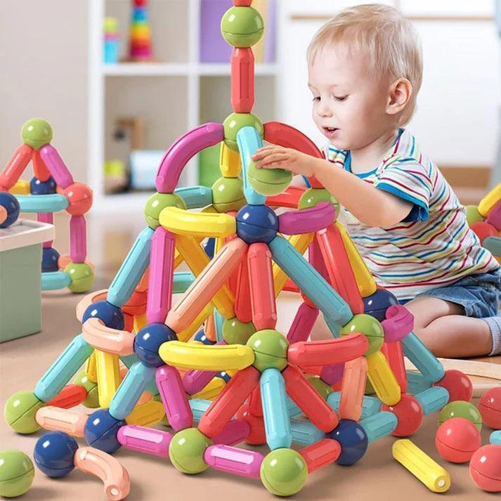 Magnetic Bar Building Blocks - Glim N Style