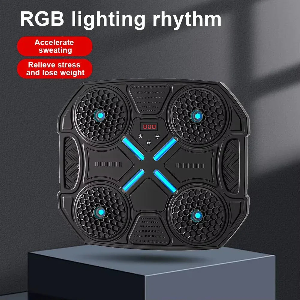 Kids LED Music Boxing Machine β Wall Mounted Bluetooth Boxing Trainer in Pakistan