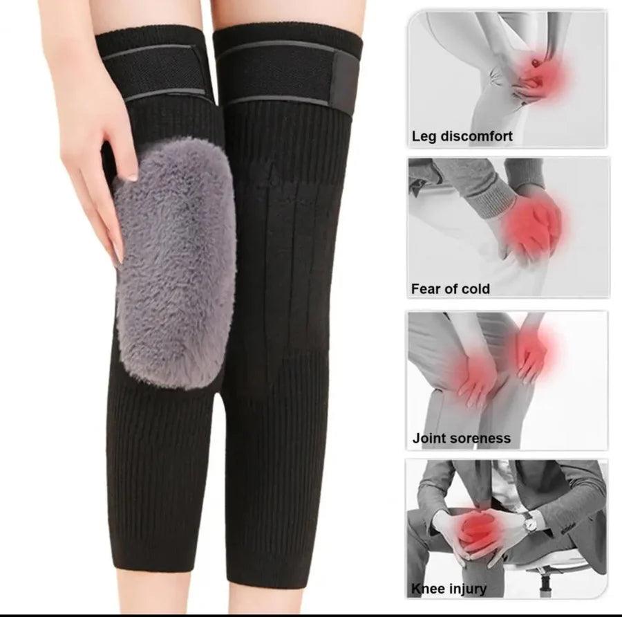 Woolen Knee Warmer Cap for Men & Women - Glim N Style