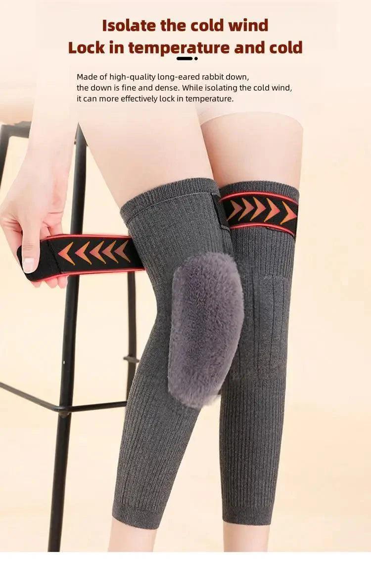 Woolen Knee Warmer Cap for Men & Women