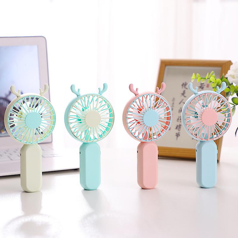 Mini Handheld USB Fan for Kids – Portable Rechargeable Cooling Fan for Summer, Outdoor Travel, and Gifts