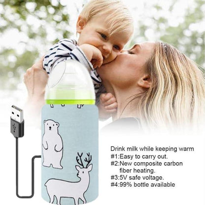Portable USB Baby Bottle Warmer