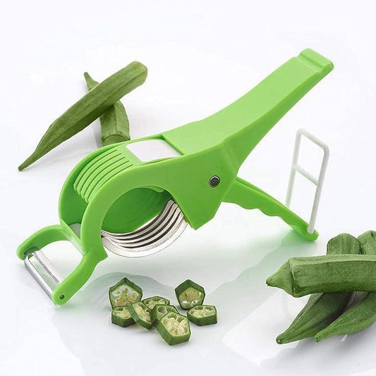 Plastic 2 in 1 Vegetable & Fruit Multi Cutter & Peeler