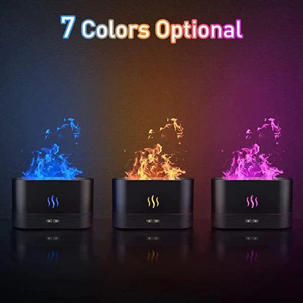 RGB Flame Humidifier and Aroma Diffuser