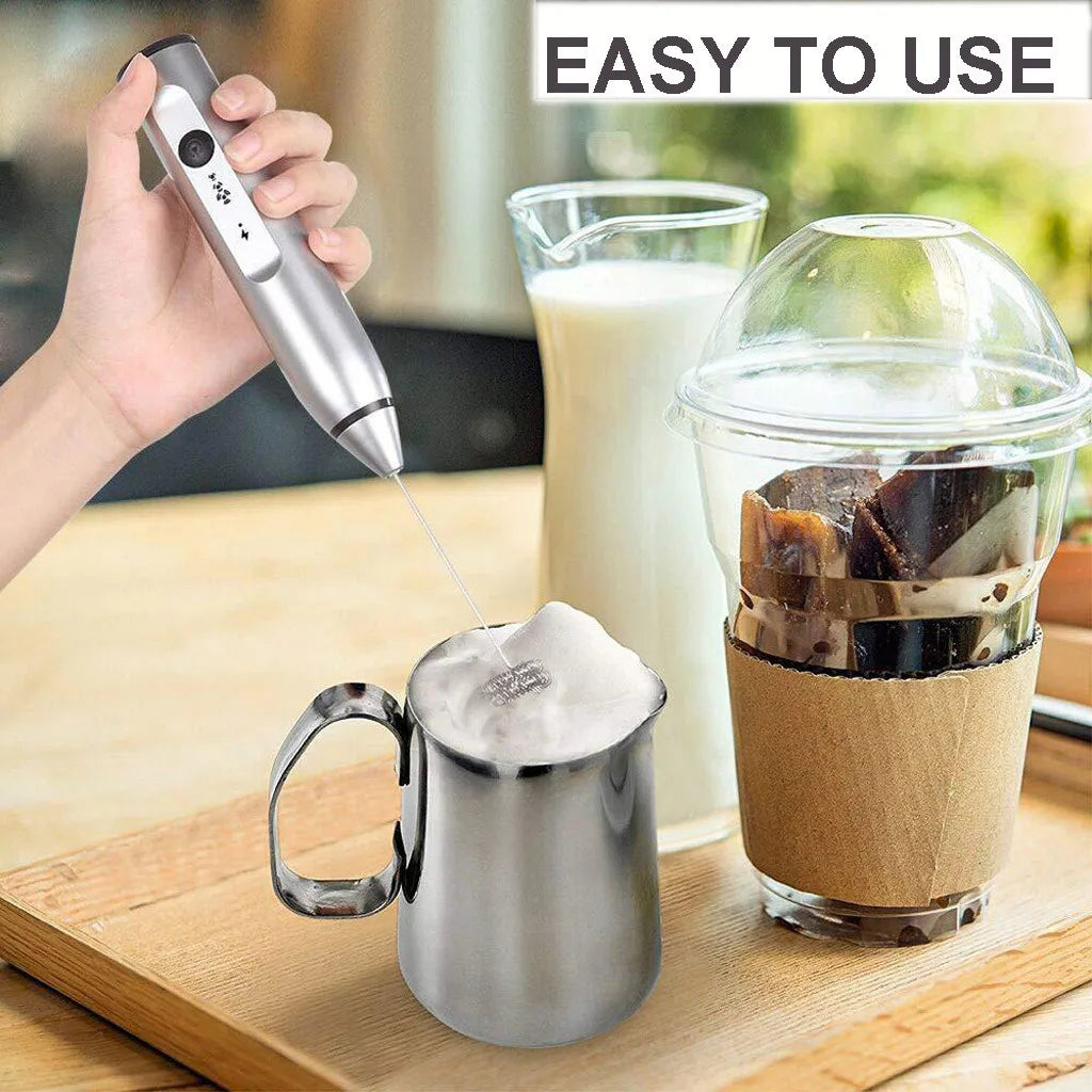 Rechargeable Electric Egg Beater Coffee Stir Baking Tool