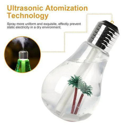 Bulb Humidifier  Air Purifier